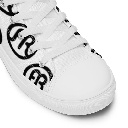 Men’s high top canvas shoes