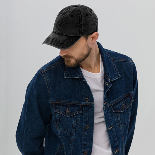 Gorra sarga algodón vintage